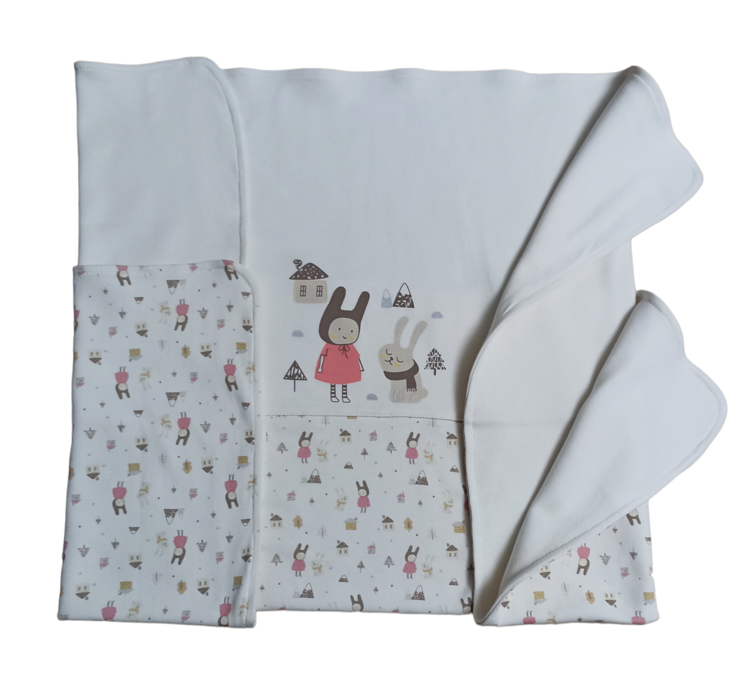 % 100 Cotton Kız Bebek Nature Life 10’lu Hastane Çıkışı