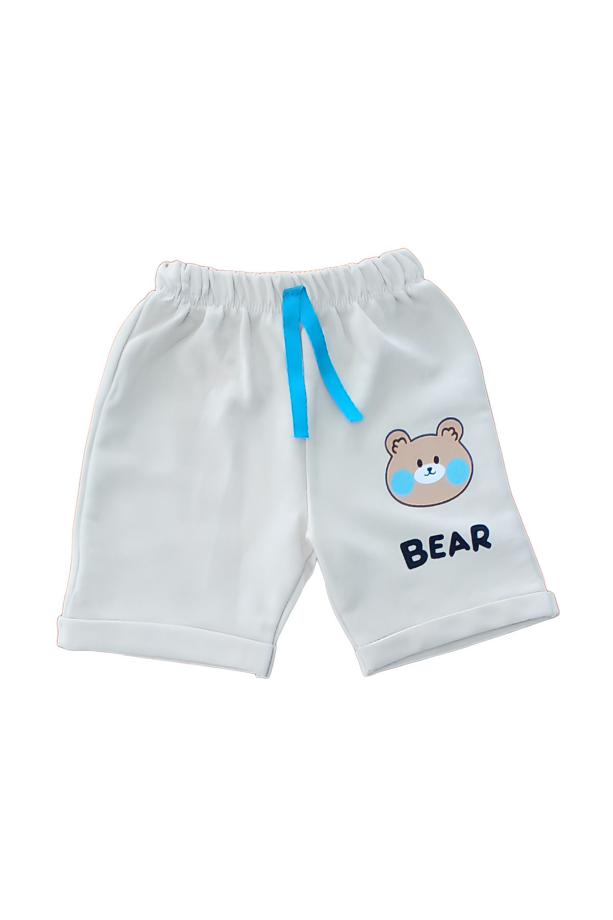 Erkek Bebek % 100 Cotton Bear 2’li Takım