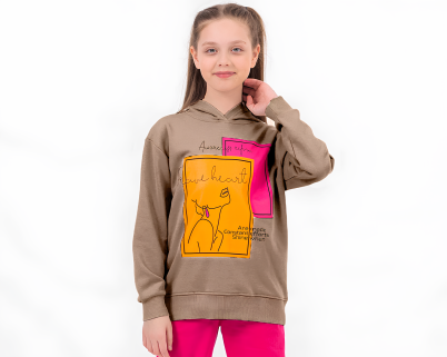 Çaren Kids Kız Çocuk Sweatshirt