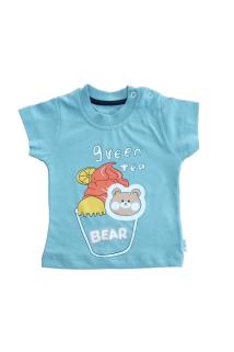 Erkek Bebek % 100 Cotton Bear 2’li Takım