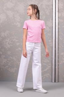 Çaren Kids- % 100 Cotton Kız Gabardin Pantolon