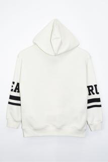 Yarı Over Şardonlu Erkek Sweatshirt