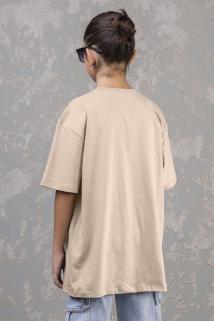 Erkek Oversize % 100 Pamuk T-shirt